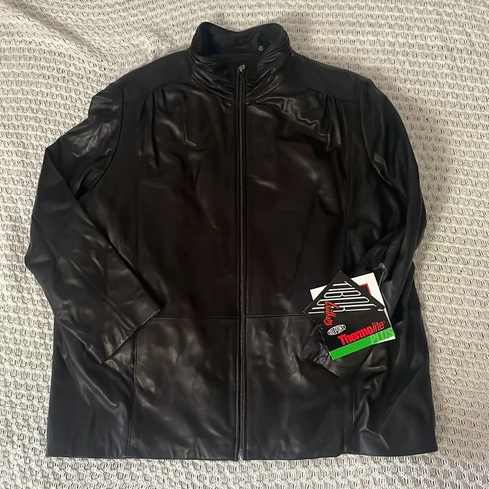 Leather jacket TIBOR leathers size 3XL NWT